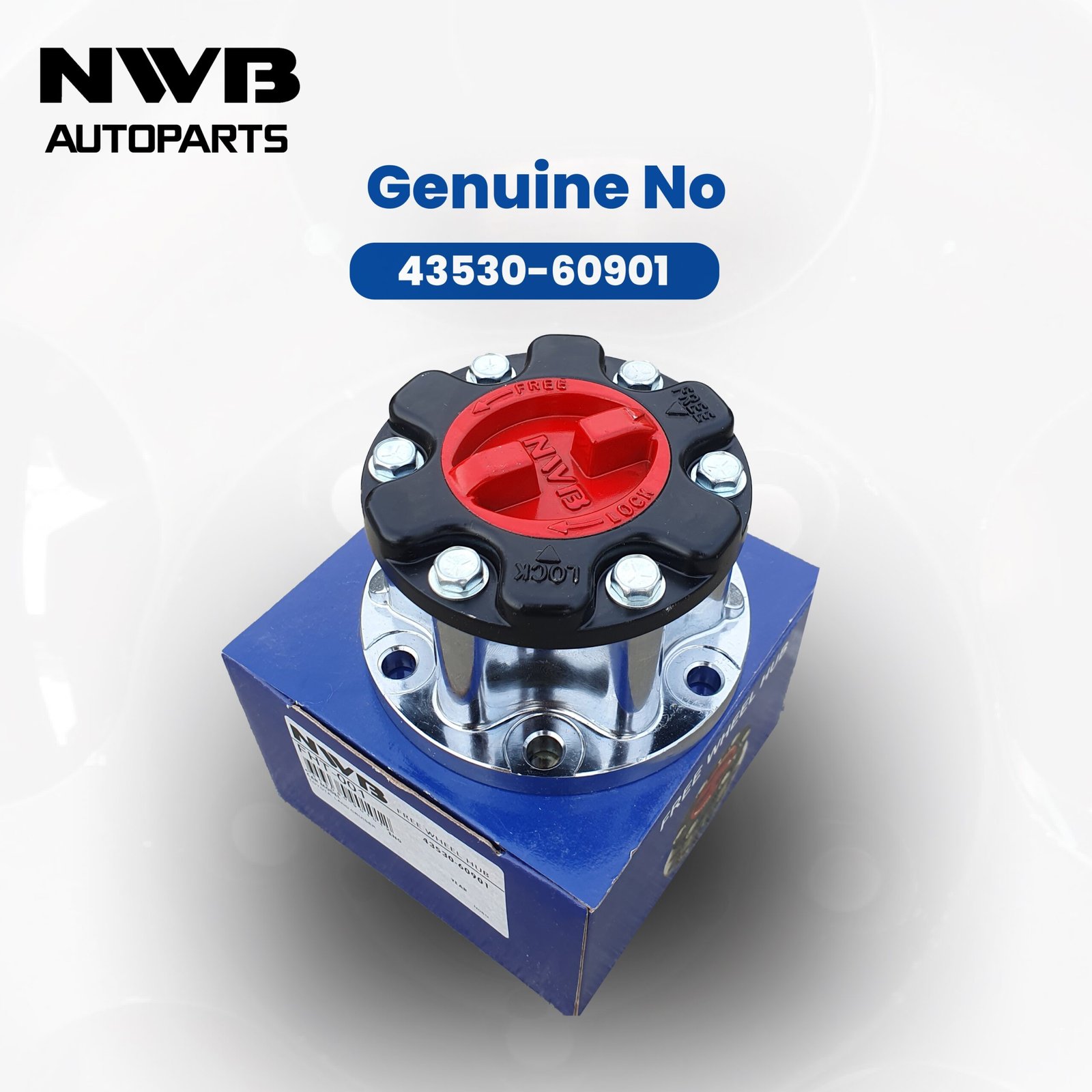 NWB Freelock / Free Wheel Hub Mobil 4x4 Toyota Fj40 - FHT-001 (2Pcs) - Image 3