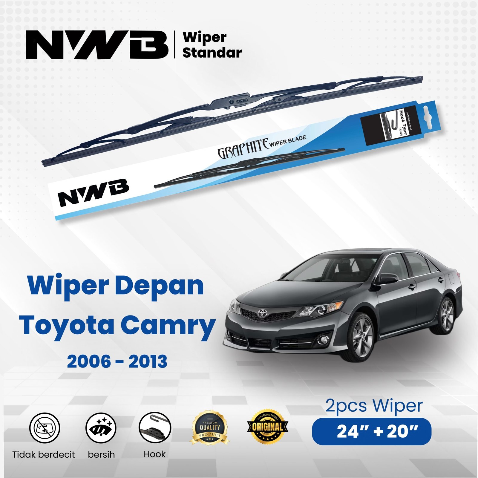 Standar Toyota Camry 2006 - 2013