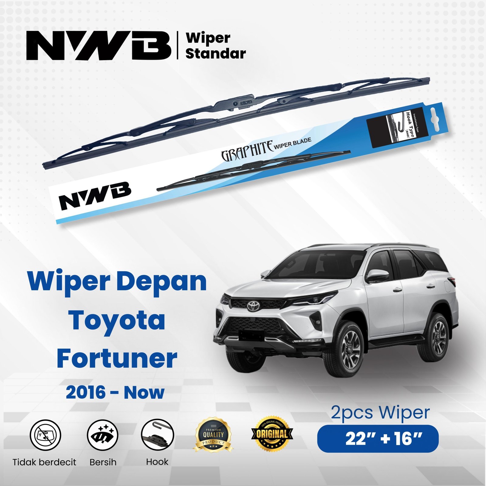 Standar Toyota Fortuner 2016 - Now