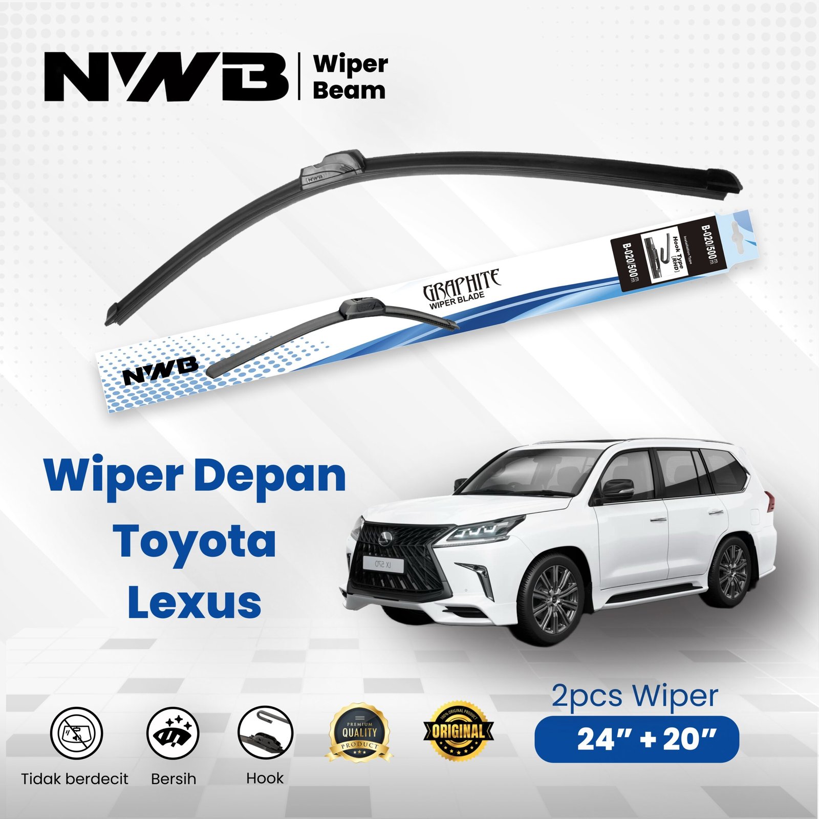 Frameless Toyota Lexus