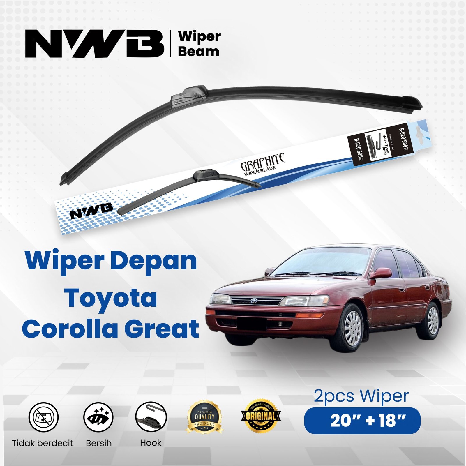Frameless Toyota Corolla Great