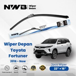 Wiper Mobil Beam / Frameless Toyota Fortuner (NNB WPB 22" & 16")