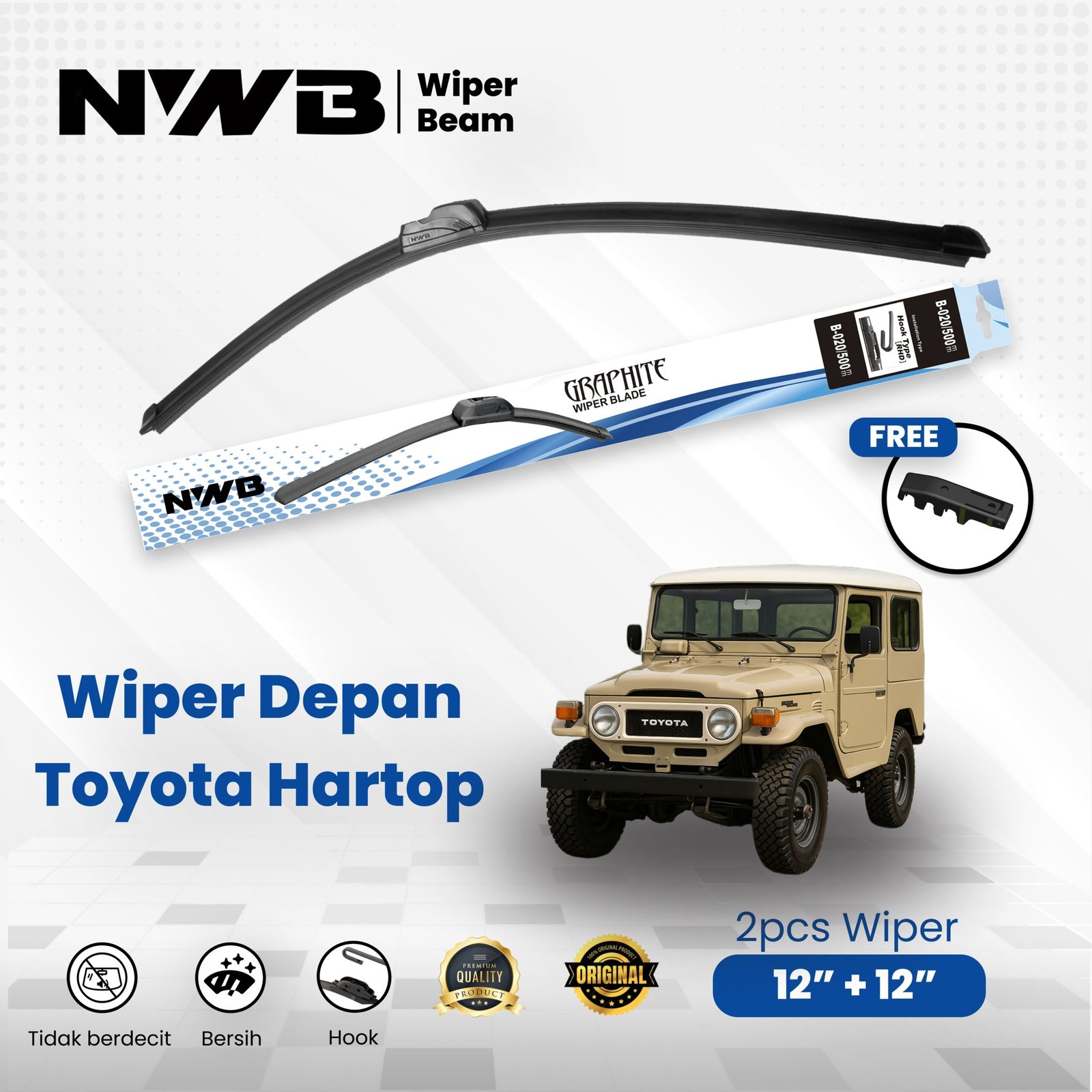 Beam/Frameless Toyota Hartop