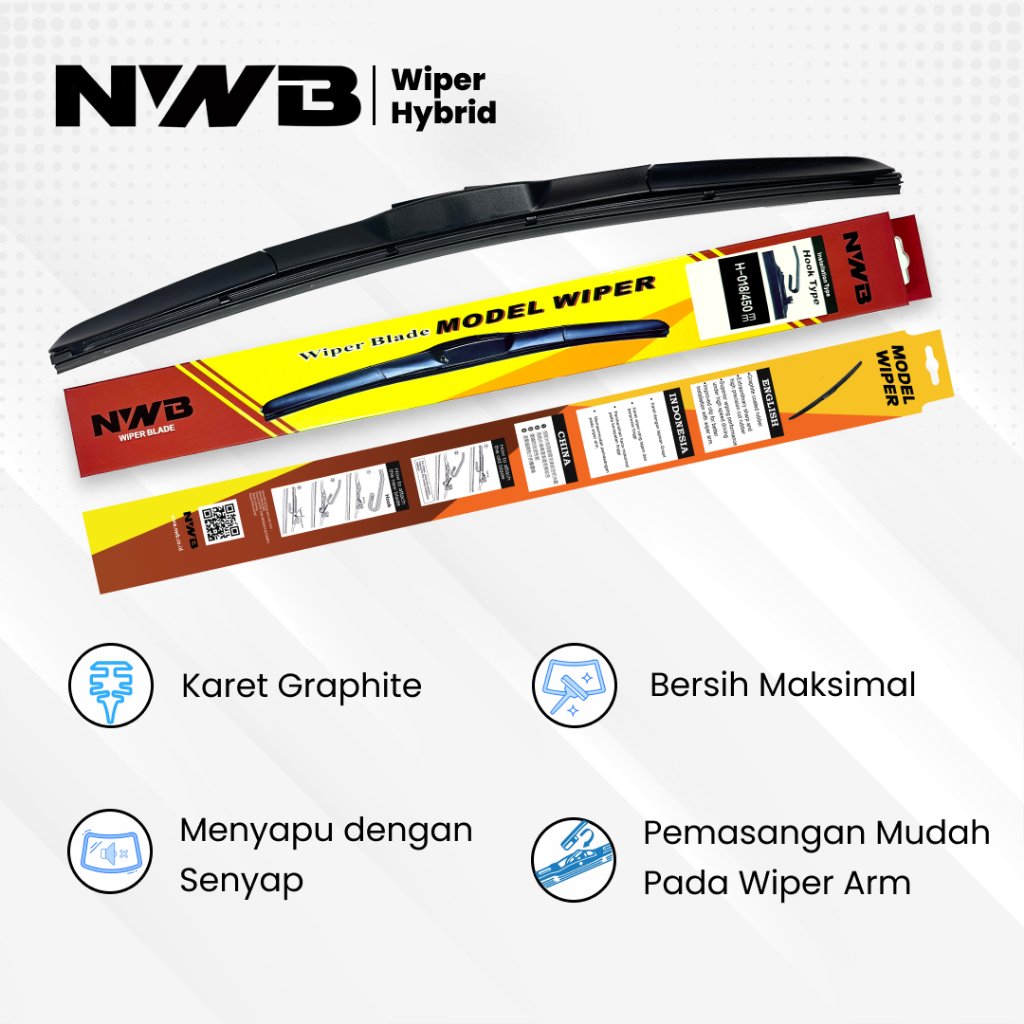 Wiper Mobil Hybrid Toyota Agya (WPH 20" & 14") - Image 3