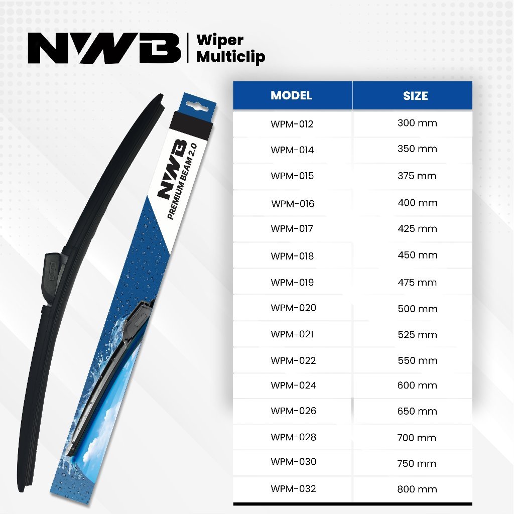 Wiper Mobil Multiclips Premium Kia Sonet (WPM 24" & 16") - Image 3