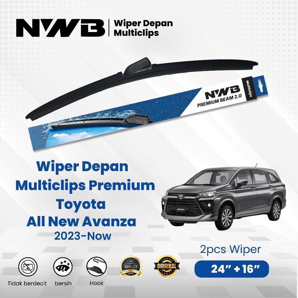 Multiclips Premium Toyota All New Avanza 2023-Now