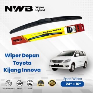 Wiper Mobil Hybrid Toyota Kijang Innova (WPH 24" & 16")