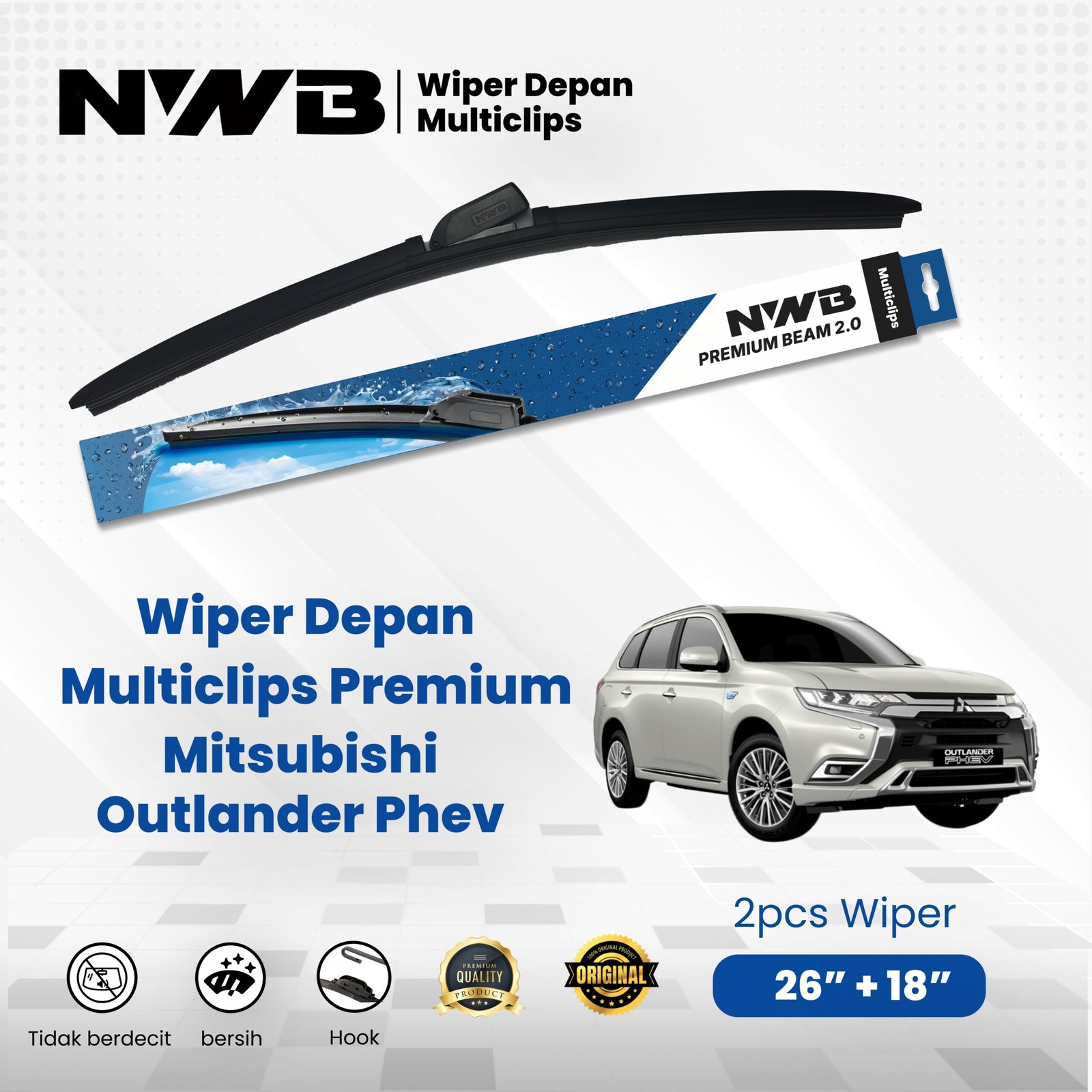 Multiclips Premium Mitsubishi Outlander Phev