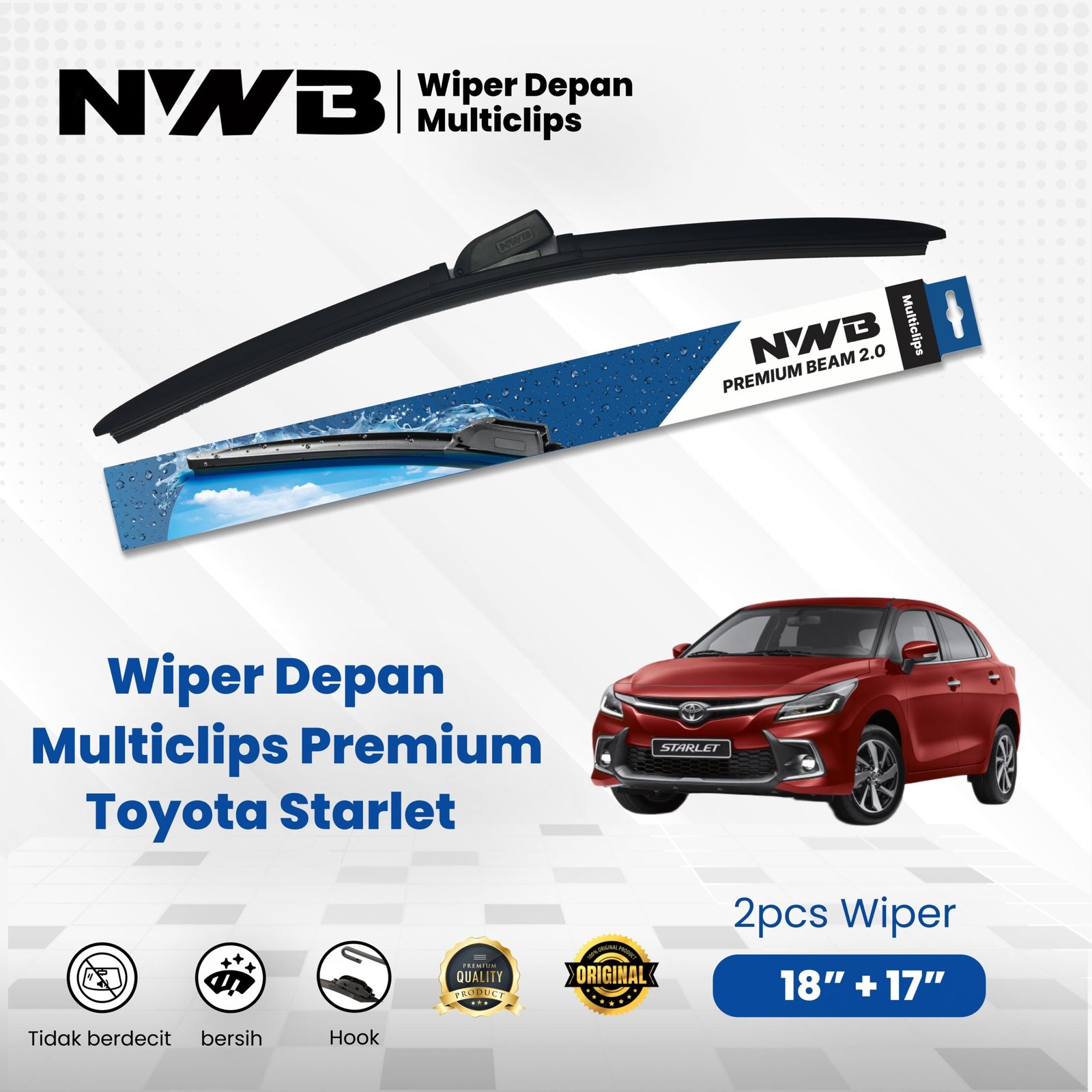 Multiclips Premium Toyota Starlet