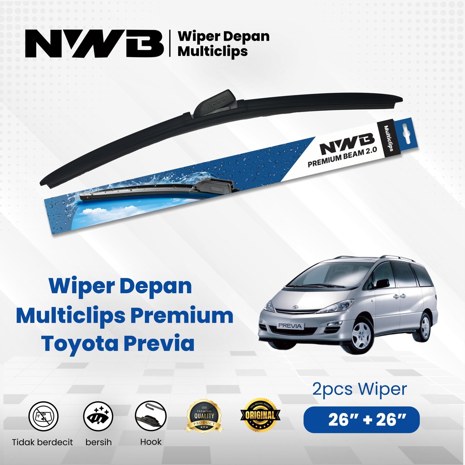 Multiclips Premium Toyota Previa
