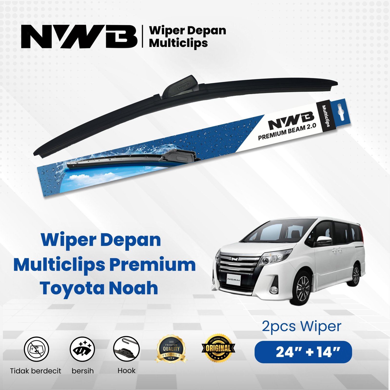 Multiclips Premium Toyota Noah