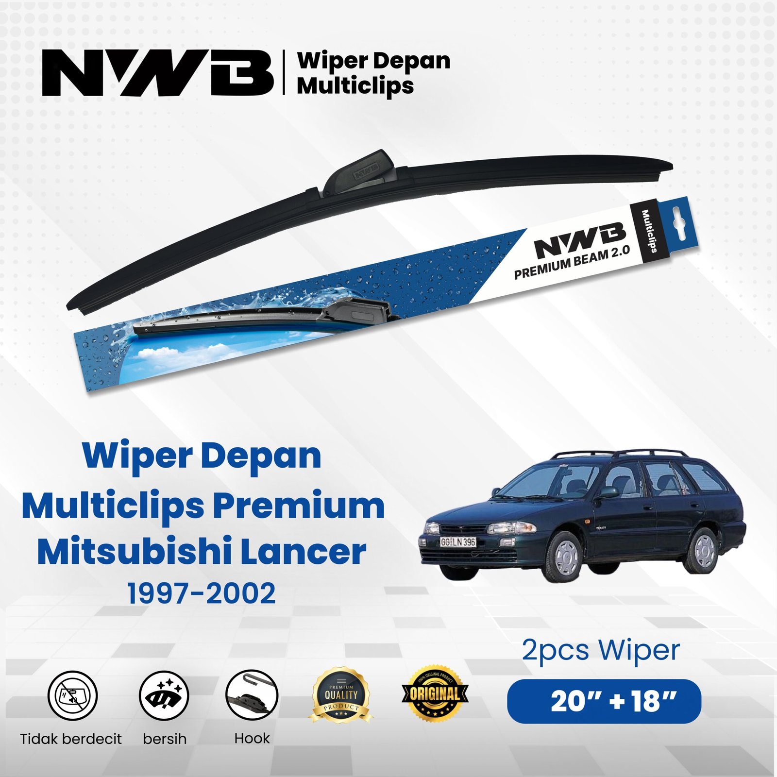Multiclips Premium Mitsubishi Lancer 1997-2002