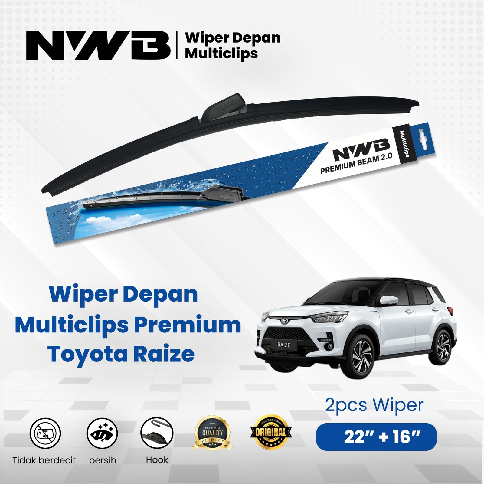 Multiclips Premium Toyota Raize