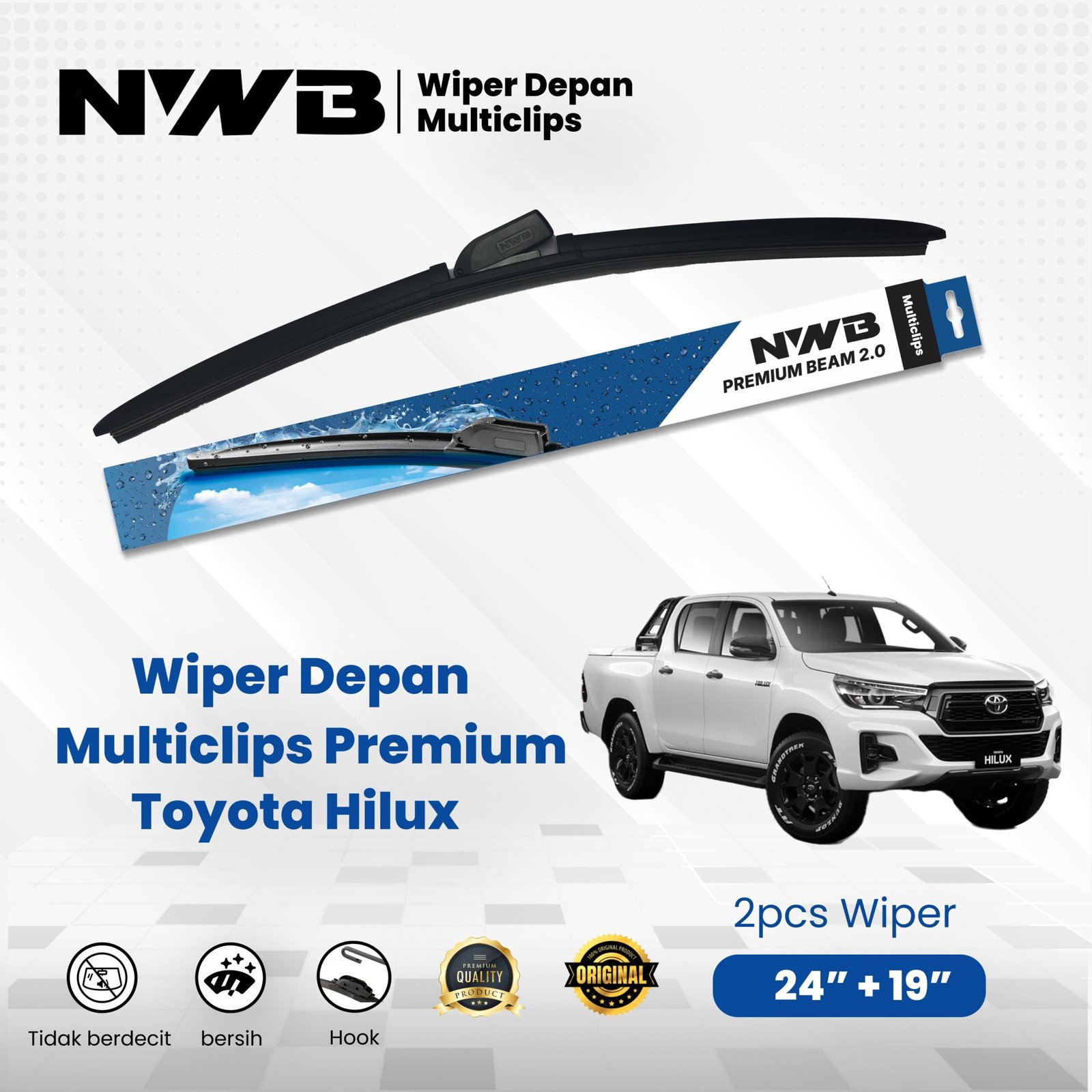 Multiclips Premium Toyota Hilux