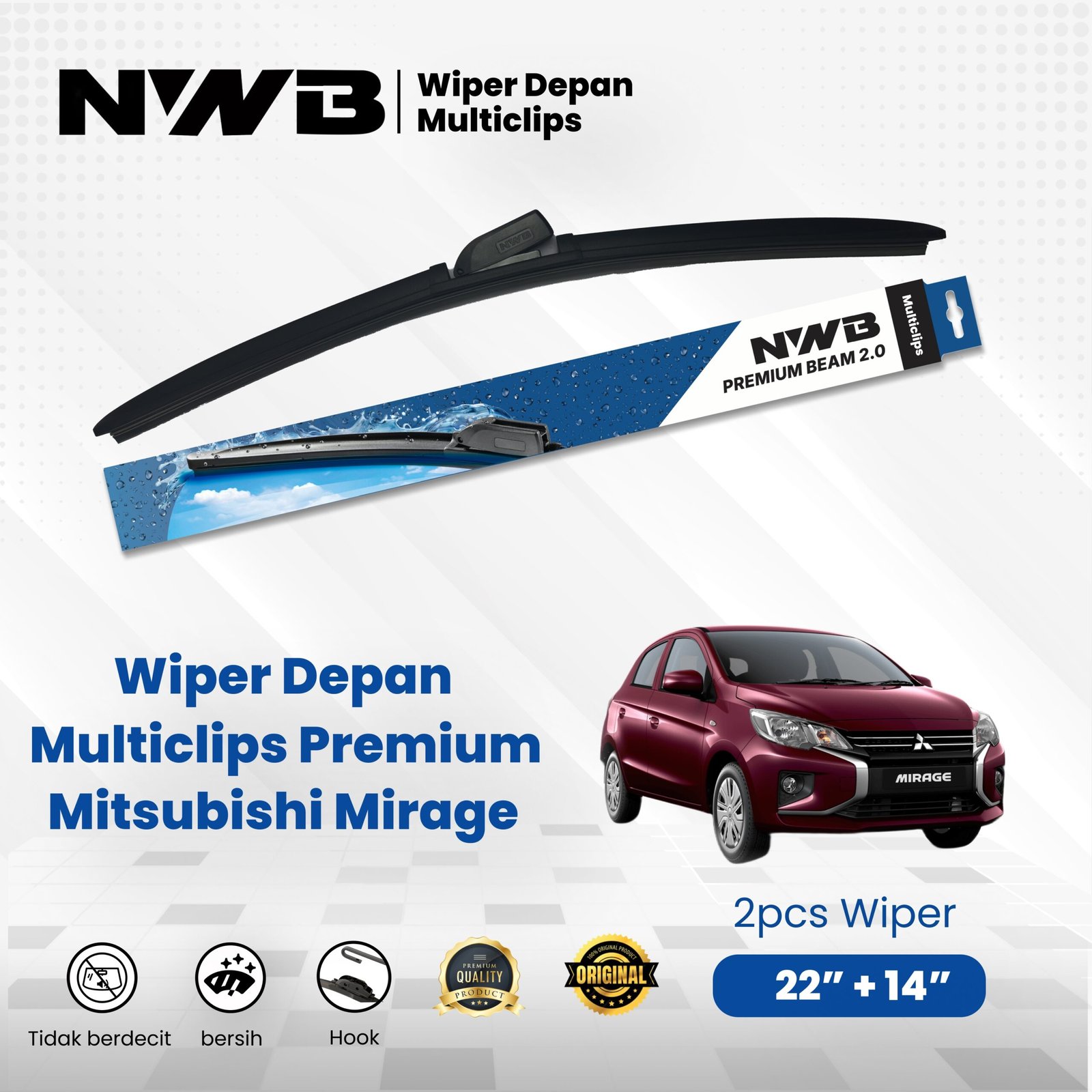 Multiclips Premium Mitsubishi Mirage