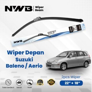 Wiper Mobil Beam/Frameless Suzuki Baleno / Aerio