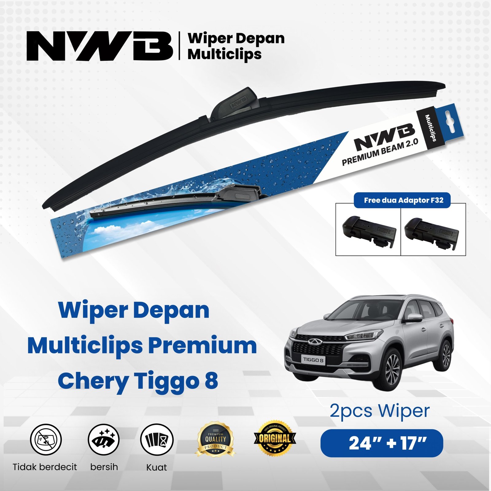 Mobil Multiclips Premium Chery Tiggo 8
