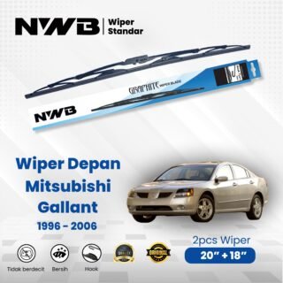 Wiper Mobil Standar Mitsubishi Gallant 1996 - 2006