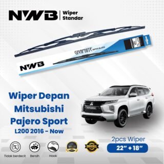 Wiper Mobil Standar Mitsubishi Pajero Sport L200 2016 - Now
