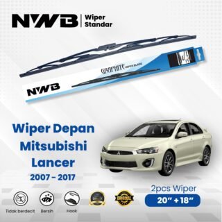 Wiper Mobil Standar Mitsubishi Lancer 2007 - 2017