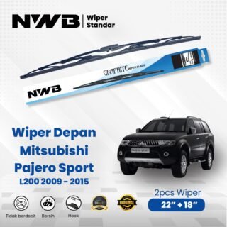 Wiper Mobil Standar Mitsubishi Pajero Sport L200 2009 - 2015