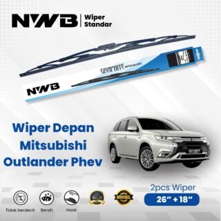 Wiper Mobil Standar Mitsubishi Outlander Phev