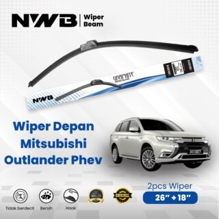 Wiper Mobil Beam/Frameless Mitsubishi Outlander Phev