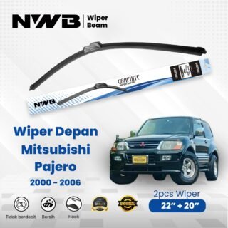 Wiper Mobil Beam/Frameless Mitsubishi Pajero 2000 - 2006