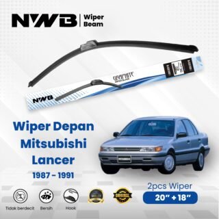 Wiper Mobil Beam/Frameless Mitsubishi Lancer 1987 - 1991