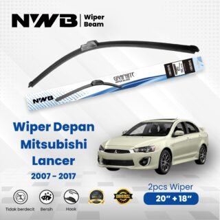 Wiper Mobil Beam/Frameless Mitsubishi Lancer 2007 - 2017