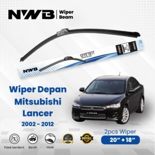 Wiper Mobil Beam/Frameless Mitsubishi Lancer 2002 - 2012