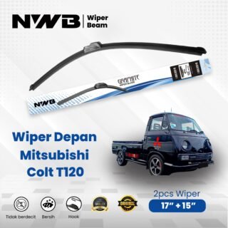 Wiper Mobil Beam/Frameless Mitsubishi Colt T120