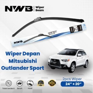 Wiper Mobil Beam/Frameless Mitsubishi Outlander Sport