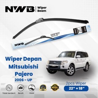 Wiper Mobil Beam/Frameless Mitsubishi Pajero 2006 - UP