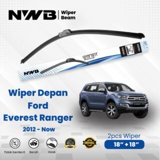 Wiper Mobil Beam/Frameless Ford Everest Ranger 2012 - Now