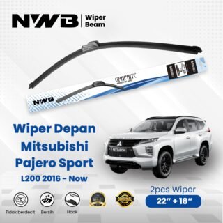 Wiper Mobil Beam/Frameless Mitsubishi Pajero Sport L200 2016 - Now