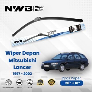 Wiper Mobil Beam/Frameless Mitsubishi Lancer 1997 - 2002