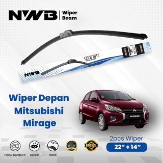 Wiper Mobil Beam/Frameless Mitsubishi Mirage