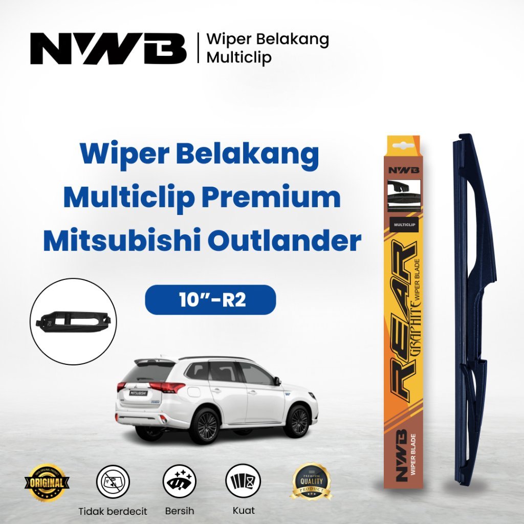 Wiper Belakang Multiclips Premium Mitsubishi Outlander