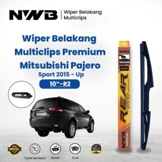 Wiper Belakang Multiclips Premium Mitsubishi Pajero Sport 2015-Up