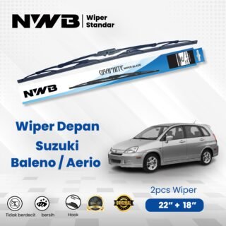Wiper Mobil Standar Suzuki Baleno / Aerio