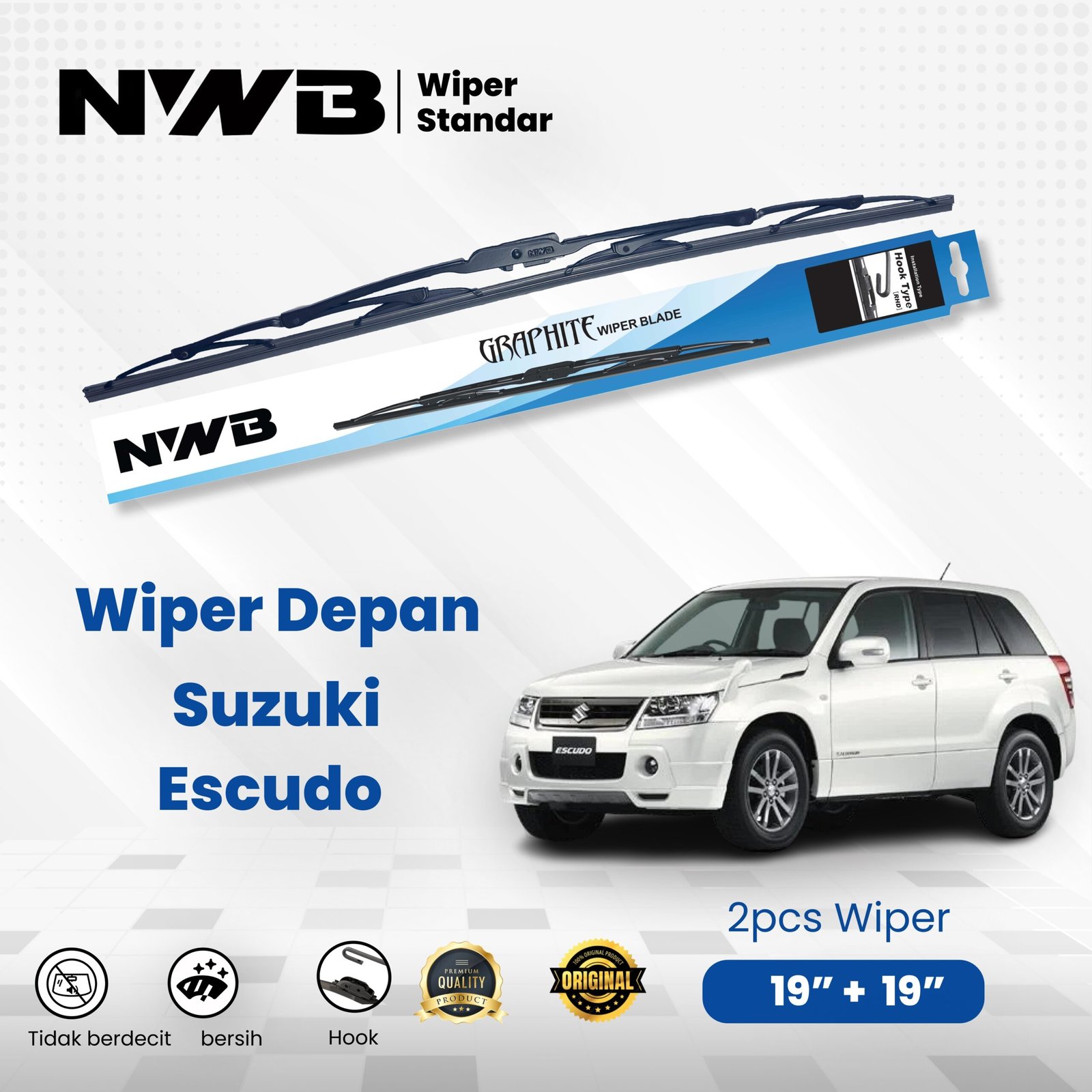Wiper Mobil Standar Suzuki Escudo