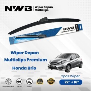 Wiper Mobil Depan Premium Multiclips – Tahan Segala Cuaca, Lebih Awet & Stylish Wiper mobil depan Premium Multiclips hadir dengan desain modern dan teknologi terbaru untuk memberikan pengalaman berkendara yang lebih aman dan nyaman. Dibuat dengan material karet graphite premium, wiper ini mampu menyapu air dengan sempurna, lebih halus, dan tidak meninggalkan goresan pada kaca mobil Anda. Keunggulan Produk: - Cocok untuk berbagai jenis mobil (universal multiclips adaptor). - Terbuat dari karet graphite premium yang lebih awet & tahan lama. - Desain aerodinamis, meminimalisir suara berisik saat digunakan. - Tahan segala cuaca, baik panas maupun hujan deras. - Mudah dipasang tanpa perlu peralatan tambahan. Varian Ukuran: Tersedia dalam berbagai ukuran sesuai kebutuhan mobil Anda. Rekomendasi: Wajib dimiliki untuk menjaga visibilitas tetap maksimal di segala kondisi jalan. Catatan Penting: Sebelum membeli, pastikan mengkonfirmasi atau tanyakan terlebih dahulu ke admin terkait tipe mobil Anda agar wiper + adaptor yang dikirim benar-benar sesuai dan optimal digunakan. NNB Premium Multiclips