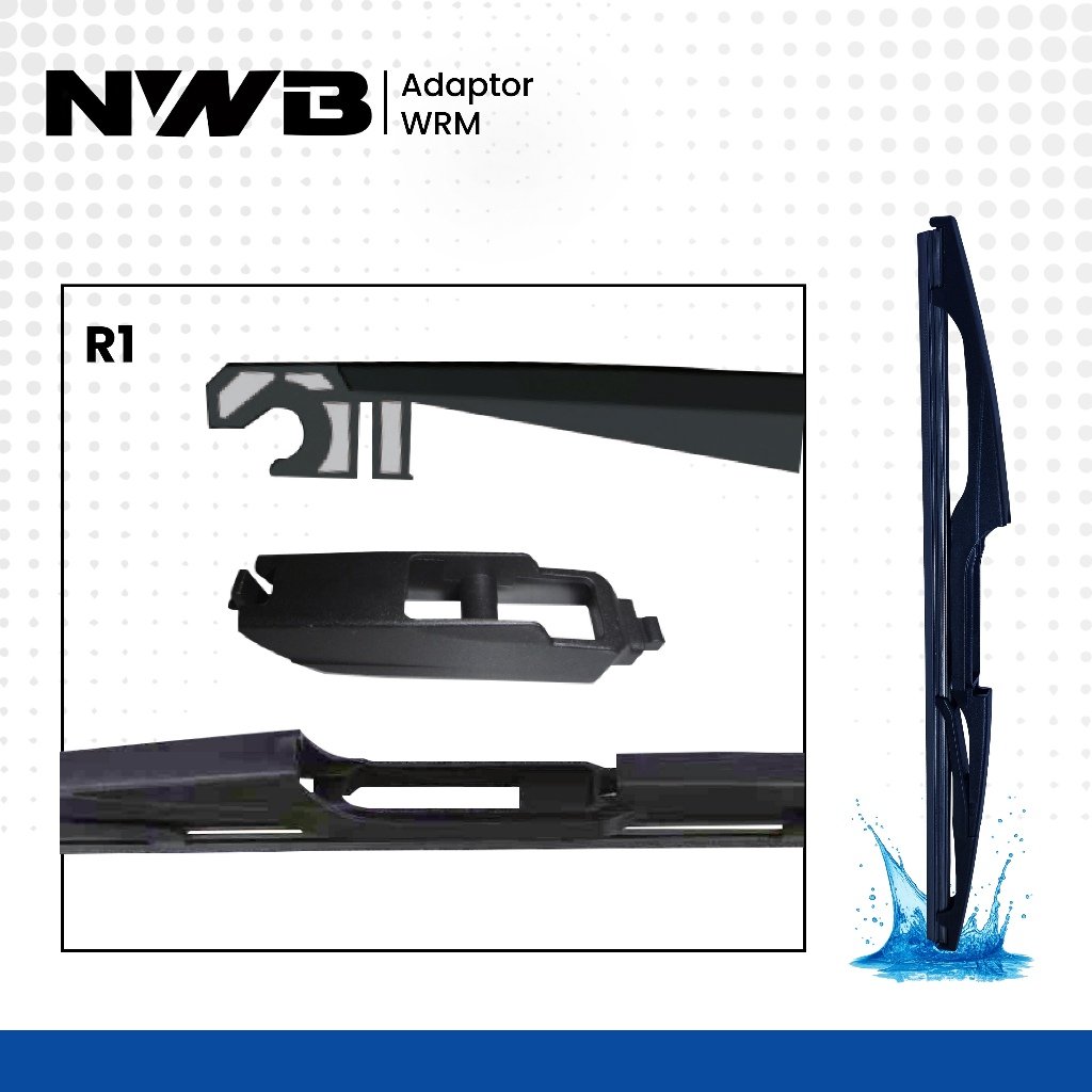 Wiper Belakang Multiclips Premium Suzuki Ertiga (WRM 12"-R1) - Image 5