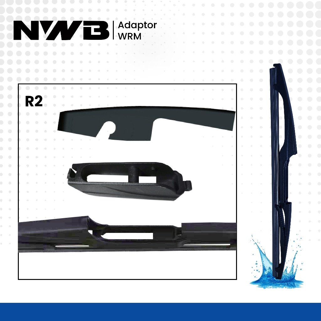 Wiper Belakang Multiclips Premium Mitsubishi Xpander (WRM 12"-R2) - Image 5
