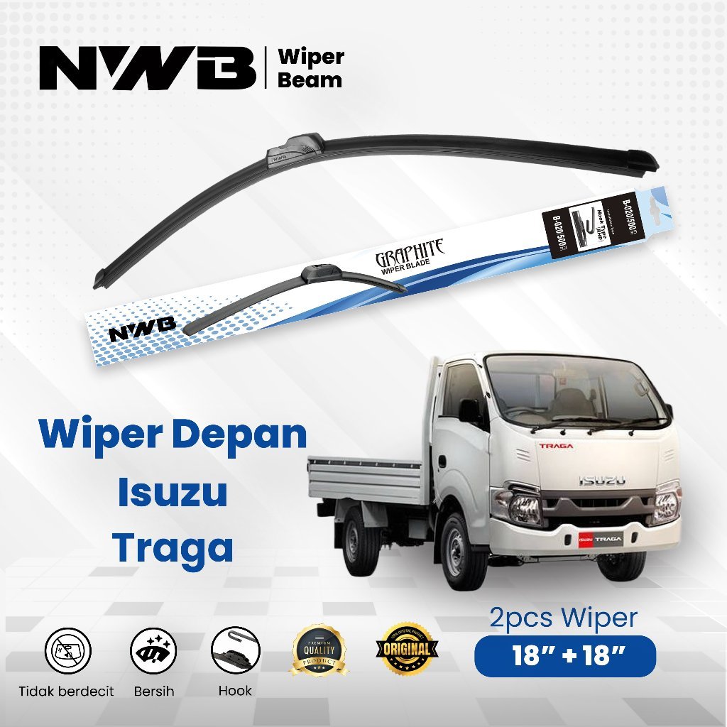 Wiper Mobil Beam / Frameless Isuzu Traga