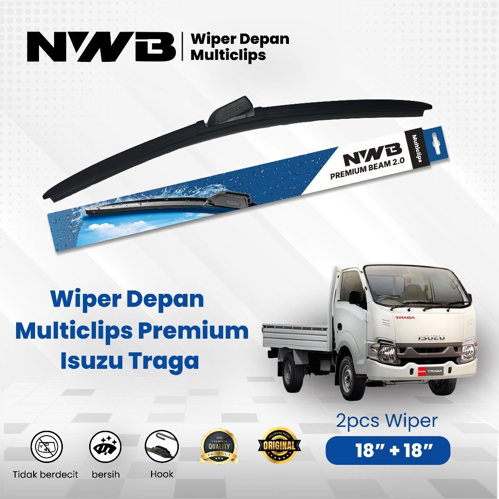 Wiper Mobil Multiclips Premium Isuzu Traga
