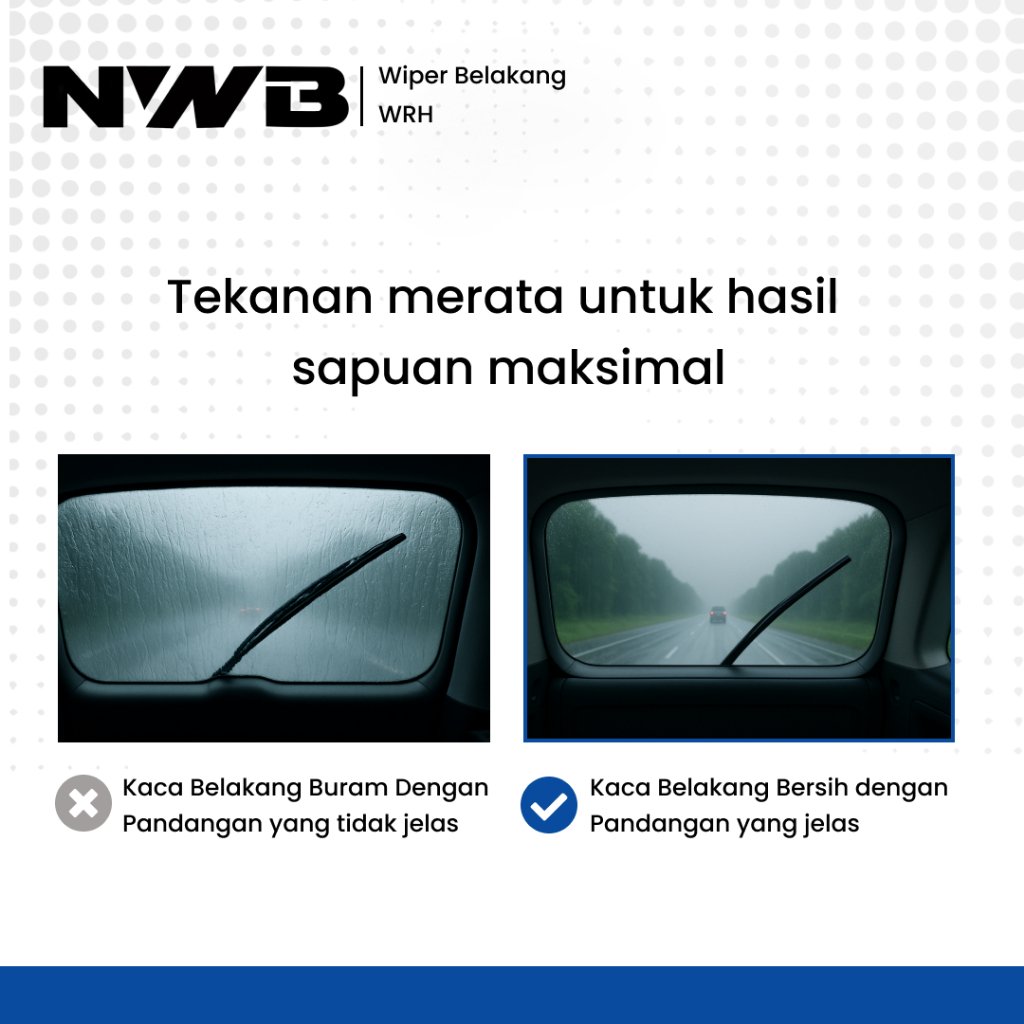 Wiper Belakang Mobil Mitsubishi Outlander (WRH-10") - Image 2