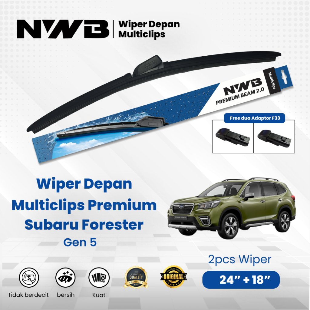 Multiclips Premium Subaru Forester Gen 5