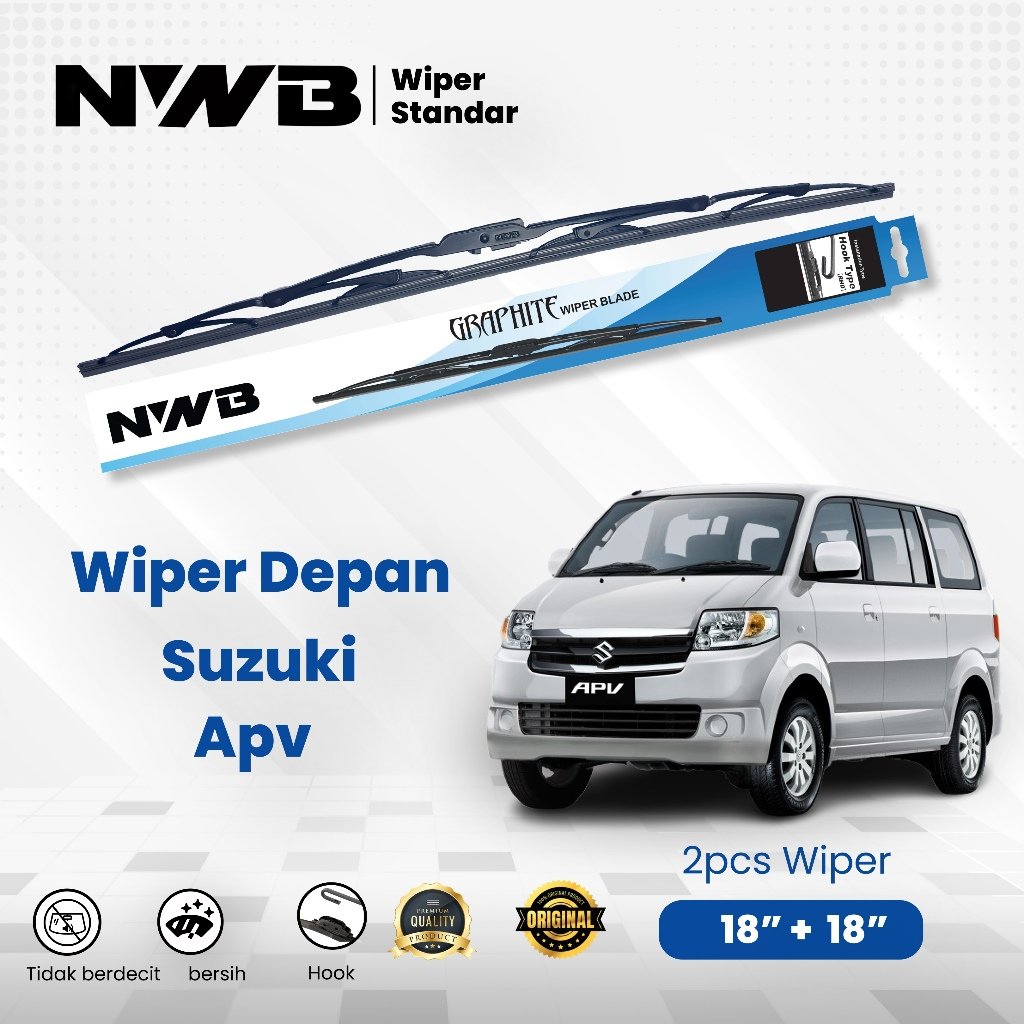 Wiper Mobil Standar Suzuki APV (NNB WPS 18" + 18")